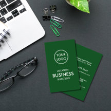 シンプルモダンMinimalist Business Logo Green