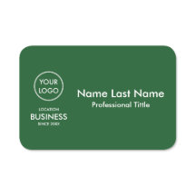 シンプルモダンMinimalist Business Logo Green