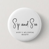 シンプルモダンNeutral Sipと 缶バッジ (正面)