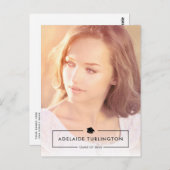 シンプルモダンOverlay Full Photo Decisation ポストカード (正面/裏面)