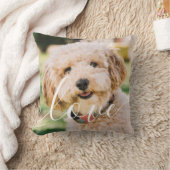 シンプルモダンPetフォトスクリプトラブ クッション (ブランケット)