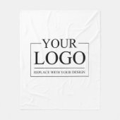 シンプルモダンPhoto Collage自分のギフトを作成 フリースブランケット (正面)