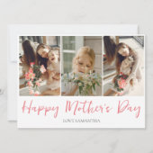 シンプルモダンScript 3写真 | Happy Mothers Day (正面)