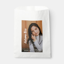 シンプルモダンScript Photo Graduation フェイバーバッグ