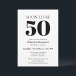 シンプルモダンSurprise 50th Birthday Party 招待状<br><div class="desc">このシンプル驚きのモダン50歳の誕生日の招待は、エレガンスとおもしろいを念頭に置いて設計されている。クラシックはっきりしたセリフフォントの「50」は中心ステージを取り、「すぐ上に」と「私たちに参加し祝て」とホノウの名前を下に記した「しかし秘密だ」というフレーズで終わっ保た。 紙吹雪保に囲まれた「静かに、静かに、それは驚きだ」と生き生きとした謎の裏。黒いレタリングで鮮明な白い背景に設定し、デザインはすべてのパーティー詳細で洗練された外観をパーソナライズする簡単である。ありがストップとうございま忘れす離れよ!</div>