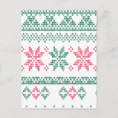 シンプルモチフパターン5 シーズンポストカード (正面)