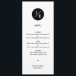 シンプルモノク結婚ロ円 メニュー<br><div class="desc">シンプルモノク結婚ロ円のメニューお客様のニーズに合わせカスタマイズて完全になりうる。©Zazzle経由のゴルホデザイン。//一致する項目を探しているhttps://www.zazzle.com/collections/simple_monochrome_circle_wedding-119747025340789612?rf=238384850839516131 //あなたのデザインが救済必要カスタマイズか？他得のアイディア?感じ連絡では： zoe@gorjodesigns.com</div>