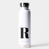 シンプルモノグモダンラム ウォーターボトル (左面)