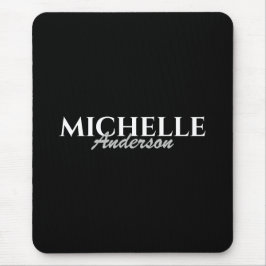 シンプルモノグモダンラム マウスパッド