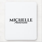 シンプルモノグモダンラム マウスパッド (正面)