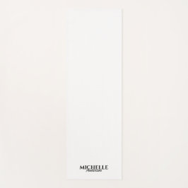 シンプルモノグモダンラム ヨガマット