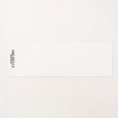 シンプルモノグモダンラム ヨガマット (正面(横))