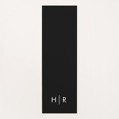 シンプルモノグモダンラム ヨガマット (正面)