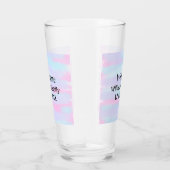 シンプルモノグラミニマルムのロゴ歓迎パーソナライズされた タンブラーグラス (右)