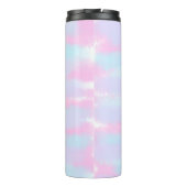 シンプルモノグラミニマルムのロゴ歓迎パーソナライズされた タンブラー (裏面)