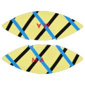 シンプルモノグラムあなたの名前を追加しますミニマル男t アメリカンフットボール (パネル)