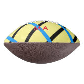 シンプルモノグラムあなたの名前を追加しますミニマル男t アメリカンフットボール (回転90)