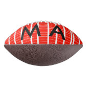 シンプルモノグラムあなたの名前を追加しますミニマル男t アメリカンフットボール (回転90)