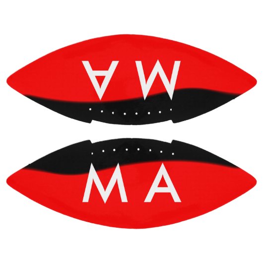 シンプルモノグラムあなたの名前を追加しますミニマル男t アメリカンフットボール (パネル)