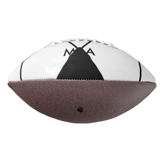 シンプルモノグラムあなたの名前を追加しますミニマル男t アメリカンフットボール (回転270)