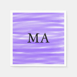 シンプルモノグラムあなたの名前を追加しますミニマル男t スタンダードカクテルナプキン