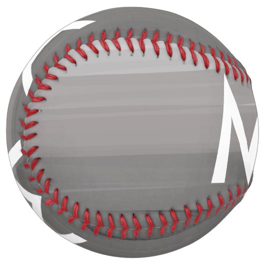 シンプルモノグラムあなたの名前を追加しますミニマル男t ソフトボール (正面左)