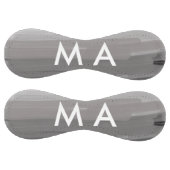 シンプルモノグラムあなたの名前を追加しますミニマル男t ソフトボール (パネル)