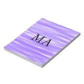 シンプルモノグラムあなたの名前を追加しますミニマル男t ノートパッド (回転)