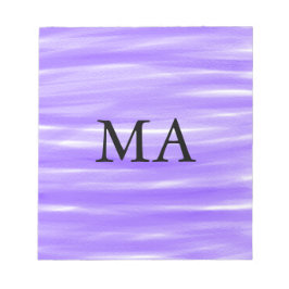 シンプルモノグラムあなたの名前を追加しますミニマル男t ノートパッド