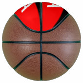 シンプルモノグラムあなたの名前を追加しますミニマル男t バスケットボール (右)