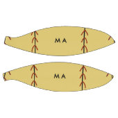 シンプルモノグラムあなたの名前を追加しますミニマル男t バスケットボール (パネル)