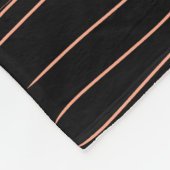 シンプルモノグラムあなたの名前を追加しますミニマル男t フリースブランケット (角)