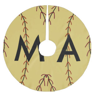 シンプルモノグラムあなたの名前を追加しますミニマル男t ブラッシュドポリエステルツリースカート