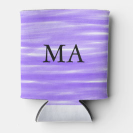 シンプルモノグラムあなたの名前を追加しますミニマル男t 缶クーラー