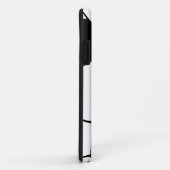 シンプルモノグラムあなたの名前を追加しますミニマル男t Case-Mate iPhoneケース (裏面/右)