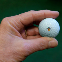 シンプルモノグラムのイニシャル色付きD