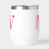 シンプルモノグラムの名パーソナライズされた (左面)