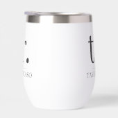 シンプルモノグラムの名パーソナライズされた (右面)