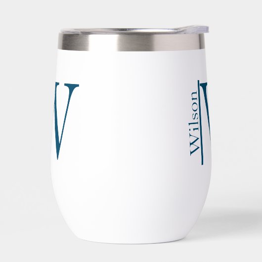 シンプルモノグラムの名パーソナライズされた (左面)