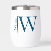 シンプルモノグラムの名パーソナライズされた (正面)