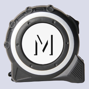 シンプルモノグラムイニシャルドロップシャドパーソナライズされたウ メジャー