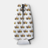 シンプルモノグラムビールボトルクール ボトルクーラー (裏面)