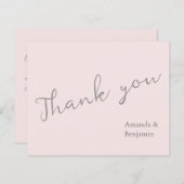 シンプルモノグラムミニマルバラミスティ結婚ズ (正面/裏面)