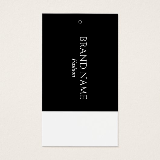 シンプルモノグラム気に指示のつるラベル (正面)