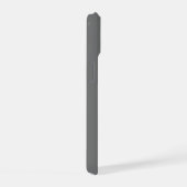 シンプルモノグラム iPhone 15ケース (右側面)