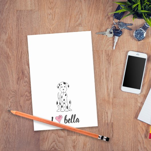 シンプルモノグラモダンムダルマチアンスタイリッシュシック ポストイット