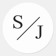 シンプルモノグラ結婚ム