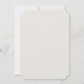 シンプルモーメントハンドドロー結婚ド軸チケット 招待状 (裏面)