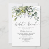 シンプルユエレガントーカリプタスブライダルブランチ 招待状 (正面)