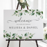 シンプルユーカリ結婚ーグリーの歓迎サイン ポスター<br><div class="desc">このカスタマイズ可能なウェルカムサイン結婚テンプレートは、水色のユーカリの枝を特徴とし、グレーの書道と上品なセリフのフォントと組み合わされていお洒落るMoody Greeneryのコレクションとコーディネート。詳細な変更を行うには、[このテンプレートクリックをパーソナライズすカスタマイズる]のオプションを選択してください。</div>